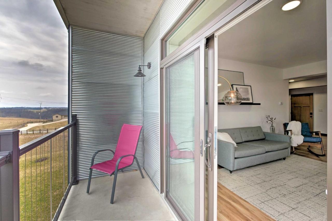 Luxe Amish Country Apartment With Rooftop Terrace! Millersburg Esterno foto