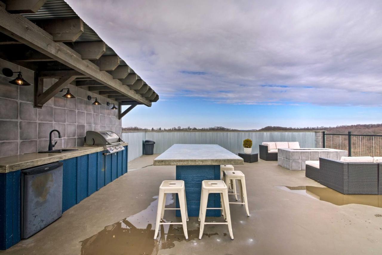 Luxe Amish Country Apartment With Rooftop Terrace! Millersburg Esterno foto